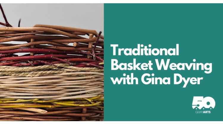 visit isle of wight, things to do, poster for basket weaving workshop