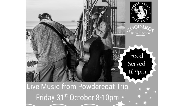 Isle of Wight, Things to do, Live music, Powdercoat Trio, Goddards Brewery