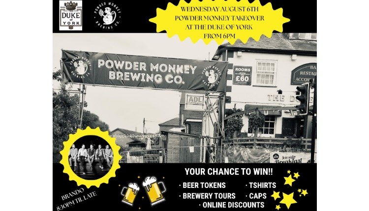 Isle of Wight, Things to do, Power Monkey Brewing Co at The Duke of York, Cowes Week