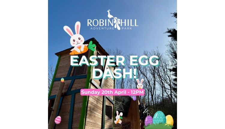 Isle of Wight, Things to do, Events, Robin Hill Adventure Park, East Egg Dash, Sunday 20th April 2025, 12pm