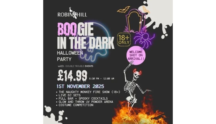 Isle of Wight, Things to do, What's On, Halloween Party, 18+, Robin Hill, Downend, Newport