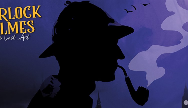 Silhouette of Sherlock Holmes, play at Quay Arts, theatre, Newport, Isle of Wight, event, what's on