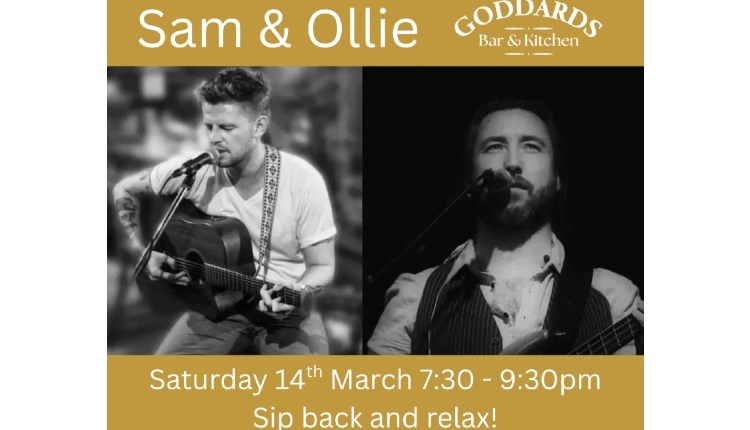 Isle of Wight, Things to do, Live Music, Goddards Bar and Kitchen, Sam and Ollie