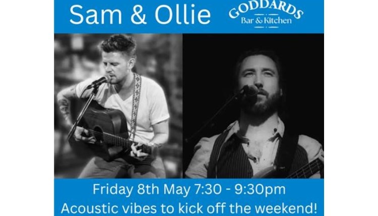Isle of Wight, Things to do, Goddards Brewery, acoustic male vocal duo with guitars
