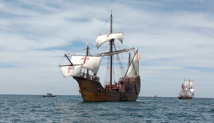 Isle of Wight, things to do, NAO Santa Maria, tall ship,