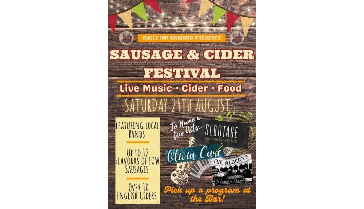 Isle of Wight, Things to do, Sausage and Cider Festival, The Bugle Brading
