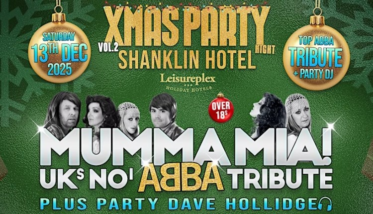 Isle of Wight, Things to do, Xmas Party Night, Shanklin Hotel