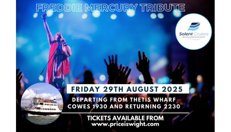 Isle of Wight, Things do to, Freddie Mercury Tribute, Solent Cruises, Cowes,