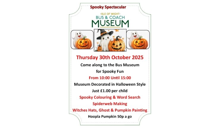 Isle of Wight, Halloween, Bus and Coach Museum, Ryde