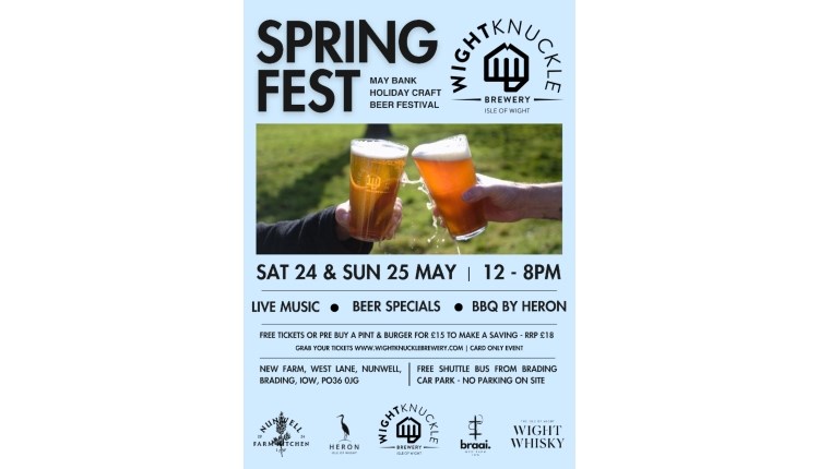 Isle of Wight, Things to do, Events, Spring fest, Wight Knuckle, BBQ, Live Music, Poster