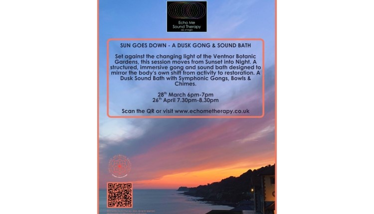Isle of Wight, things to do, health and wellbeing, gong and sound bath, quay arts, Newport
