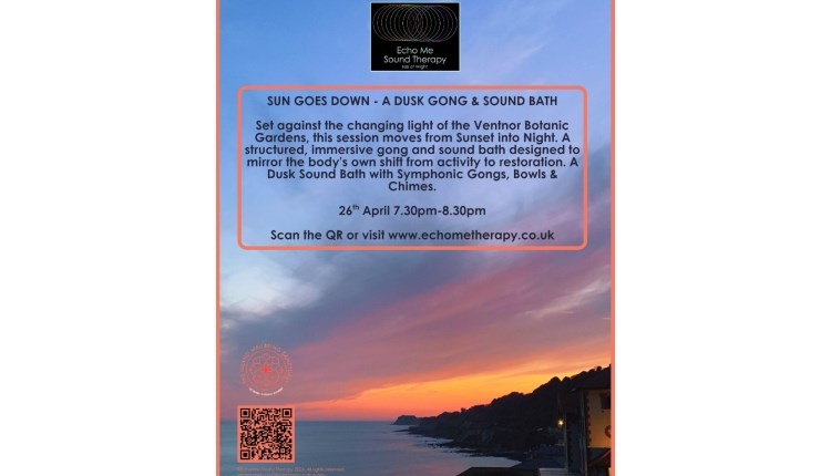 Isle of Wight, things to do, health and wellbeing, gong and sound bath, quay arts, Newport
