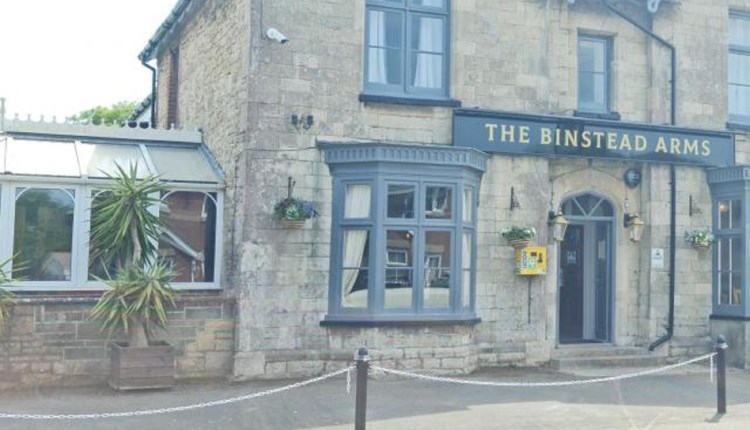 The Binstead Arms, Frontage, Binstead, Ryde, Village Pub