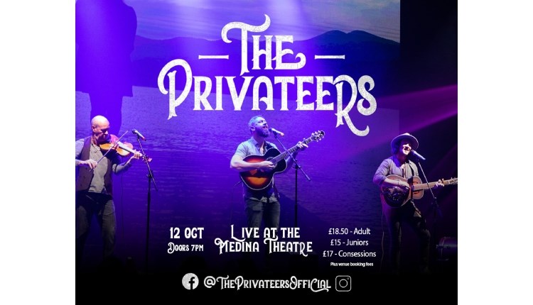 Isle of Wight, Things to do, Live Music, The Privateers, Medina Theatre, NEWPORT