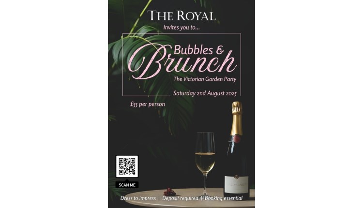 Isle of Wight, Things to do, The Royal Hotel, Bubbles and Brunch Victorian Garden Party
