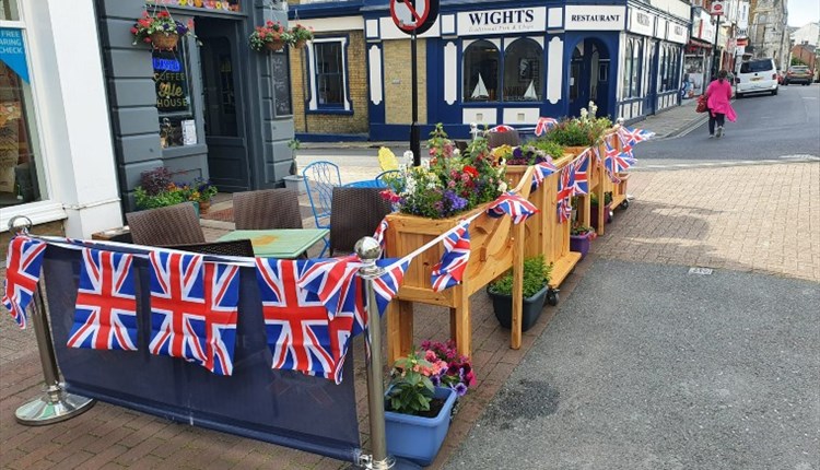 The Star Coffee and Ale House, Isle of Wight, Ryde, Outside Seating area