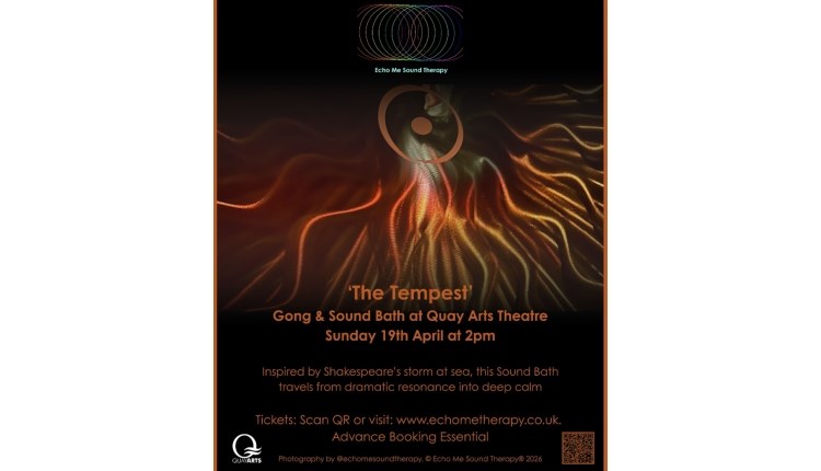 Isle of Wight, Things to do, Quay Arts, Gong and Sound Bath, Health and Wellbeing Event