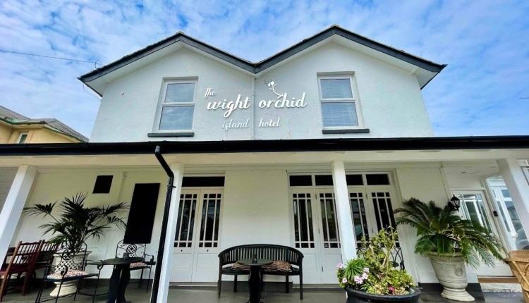 Isle of Wight, Accommodation, Hotel, Wight Orchid Island Hotel, Sandown, Frontage