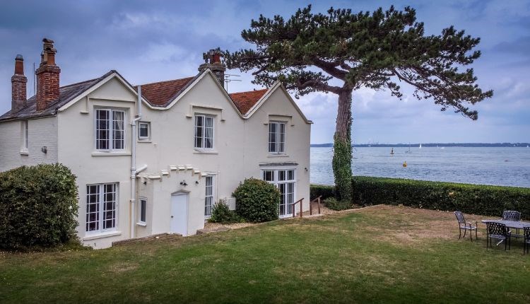 Outside view of Rosetta Cottage, National Trust, Isle of Wight, self catering - Image credit: Mike Henton