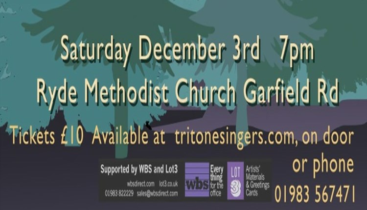 Isle of Wight, Things to do, Christmas Concert, Ryde, Tritone Singers