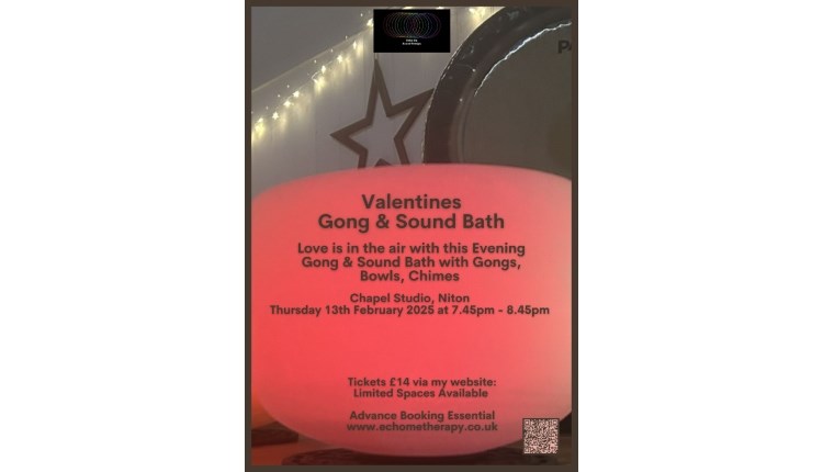 Isle of Wight, Things to do, Events, Gong and Sound Bath, Niton, Valentines