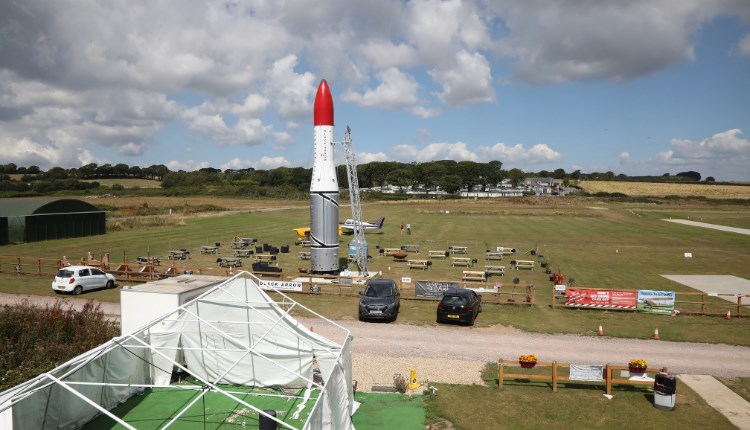 Black Arrow R3 replica, Wight Aviation Museum, Sandown, attraction, Isle of Wight history