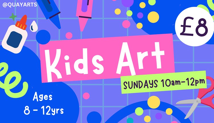 Kids art sessions at Quay arts, Isle of Wight, arts and crafts events, things to do, family friendly