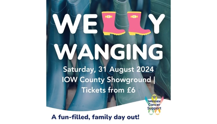 Isle of Wight, things to do, events, Welly Wanging, IOW County Showground, 31st August, Cancer Support.