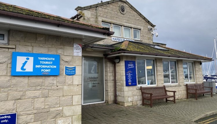 Isle of Wight, Tourist Information Point, Yarmouth Harbour Office, Front