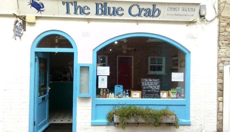 Outside of The Blue Crab Restaurant, Yarmouth, eat and drink