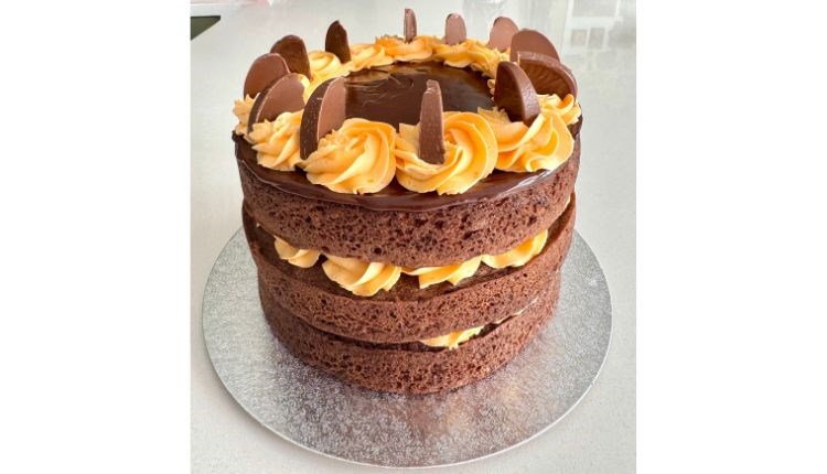 Chocolate and orange cake at The Cakeaway Cart, homemade cakes, hot drinks, Isle of Wight, eat & drink