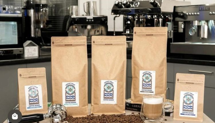 Coffee at The Island Tea & Coffee Co, local producer, Isle of Wight