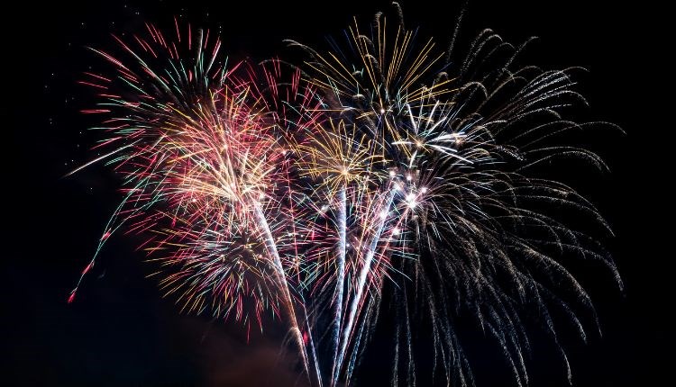 Fireworks in the sky, Fireworks at Sandown Pier, Easter celebrations, Isle of Wight, what's on, event