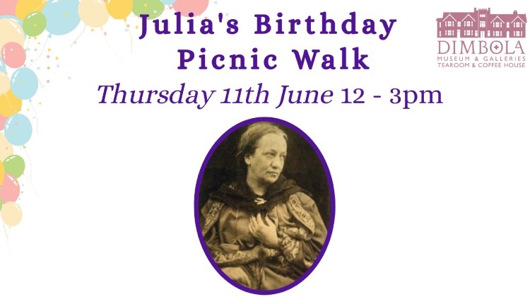 visit isle of wight, things to do, advert for julia margaret camerons birthday