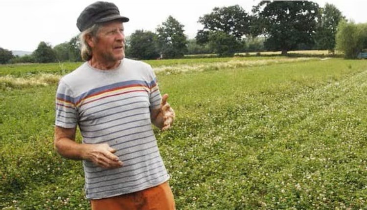 Visit isle of wight, things to do, farmer in a field