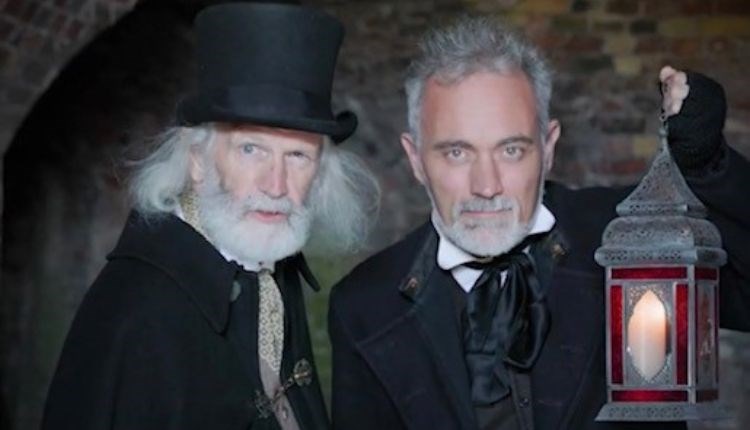 Two men taking a tour around Osborne grounds on the Isle of Wight, Halloween event, what's on, adult event