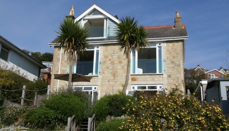 Outside view of Gills Cliff House in Ventnor on the Isle of Wight, self catering