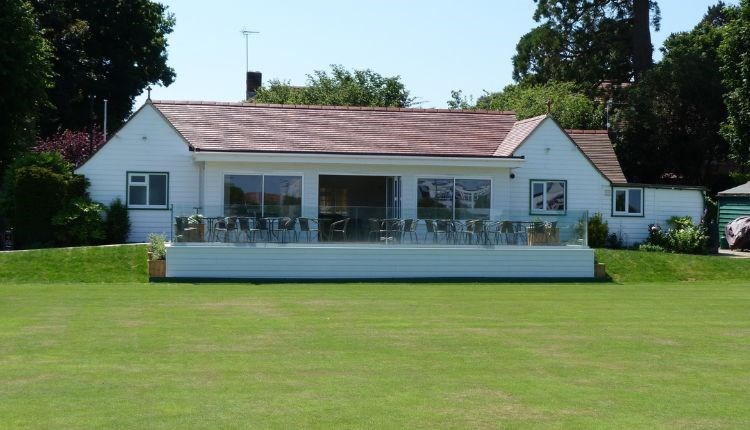 Outside view of the clubhouse at Ryde Lawn Tennis & Croquet Club, sports activities, Isle of Wight, Things to do