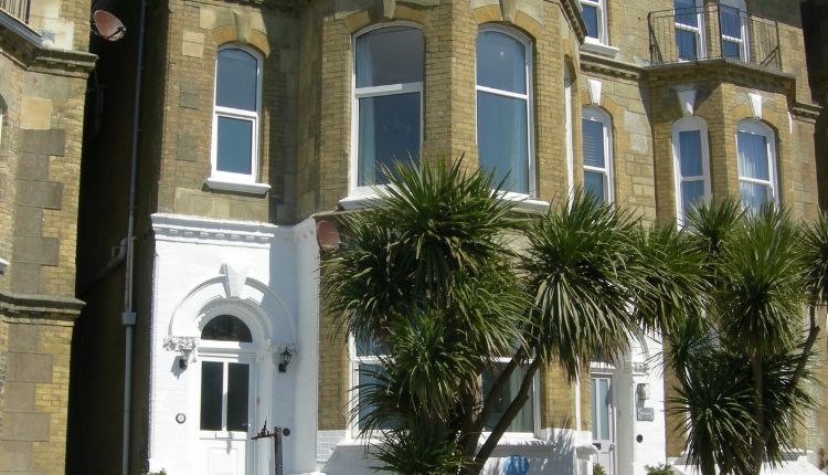 Outside view of the front of Bermuda House, Ventnor, Isle of Wight, self catering