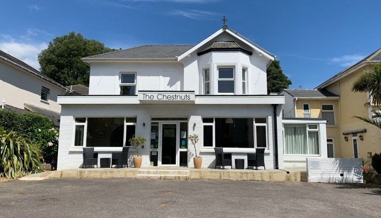 Outside view of The Chestnuts, Shanklin, B&B