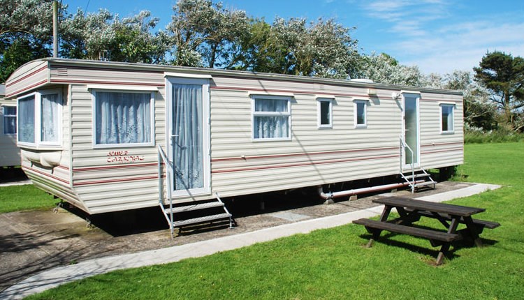 Caravan at Dinosaur Farm Holidays - Self-catering, Isle of Wight