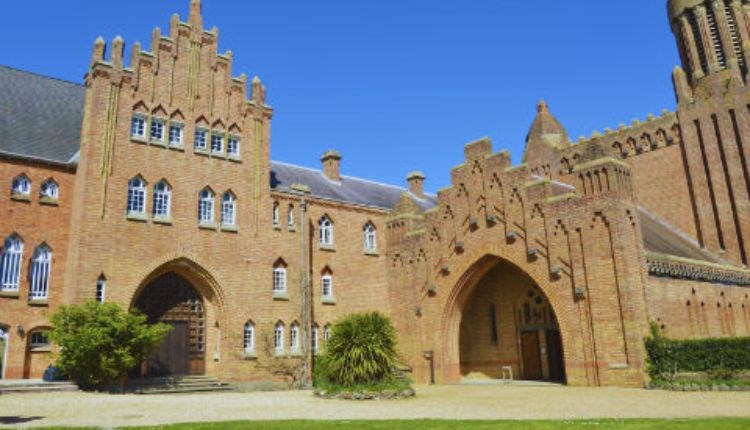 Outside view of Quarr Abbey, Ryde, Isle of Wight, music event, concert, performance, what's on, event