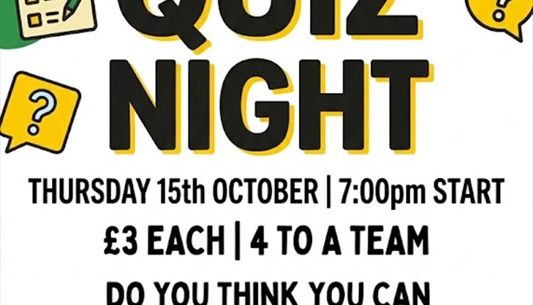 quiz night at Mountbatten hospice, Isle of Wight, charity events