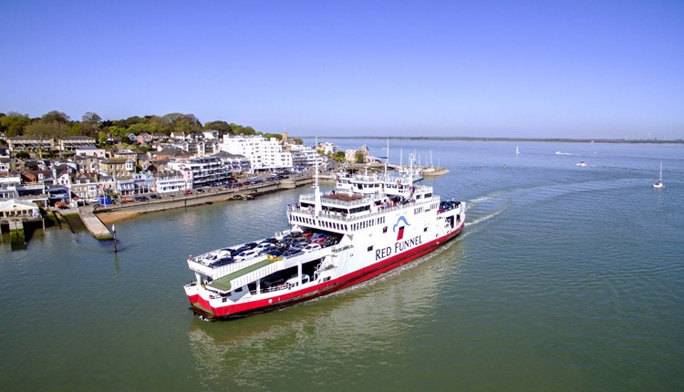 Red Funnel Vehicle Ferry