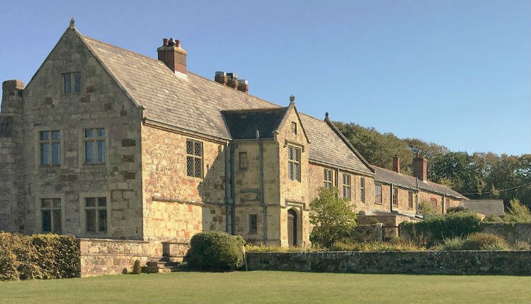 Outside view from grounds of Kingston Manor, Self-catering, Isle of Wight