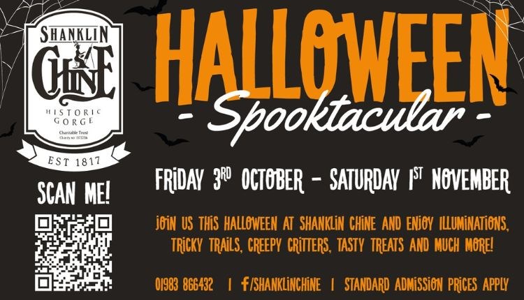 Halloween event at Shanklin Chine, October Half Term, children's event, what's on, Shanklin, Isle of Wight