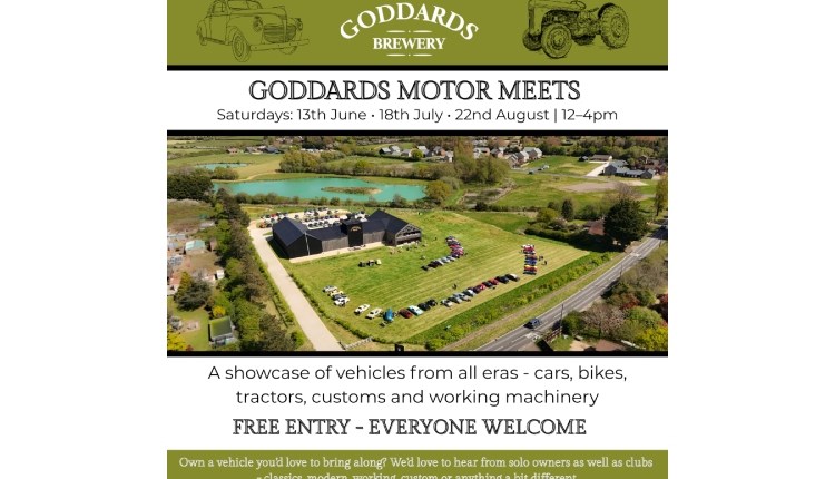visit isle of wight, things to do, cars meeting on lawn of brewery