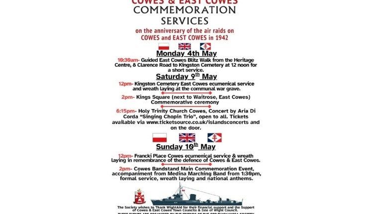 Visit Isle of Wight, Things to do, Commemoration services for polish warship