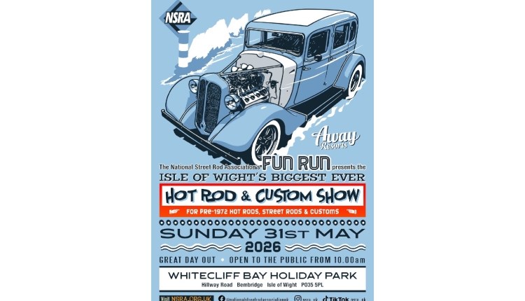 Visit Isle of Wight, Things to do, Hot rod & custom car show advert