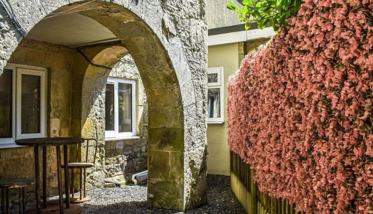 Outside view of The Old Rectory in Niton, self catering, apartment, Isle of Wight, historic property, Isle of Wight Stays property